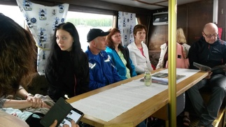 Kesäretkiristeily Konneveden kansallispuistoon 12.8.2017.
Kuvaaja: Marjatta Liimatainen.