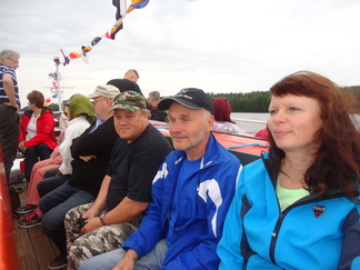 Kesäretkiristeily Konneveden kansallispuistoon 12.8.2017.