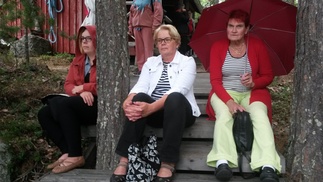 Kesäretkiristeily Konneveden kansallispuistoon 12.8.2017.
Kuvaaja: Marjatta Liimatainen.